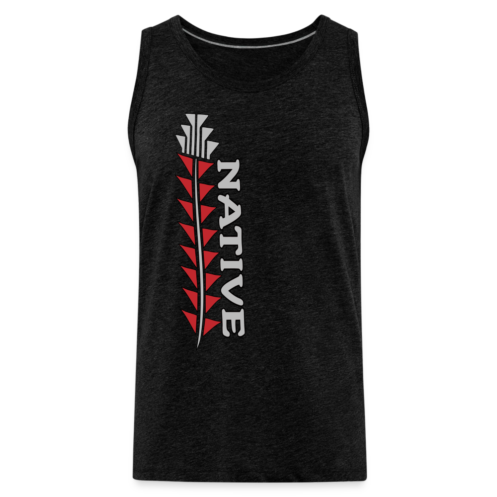 Native Men’s Premium Tank - charcoal grey