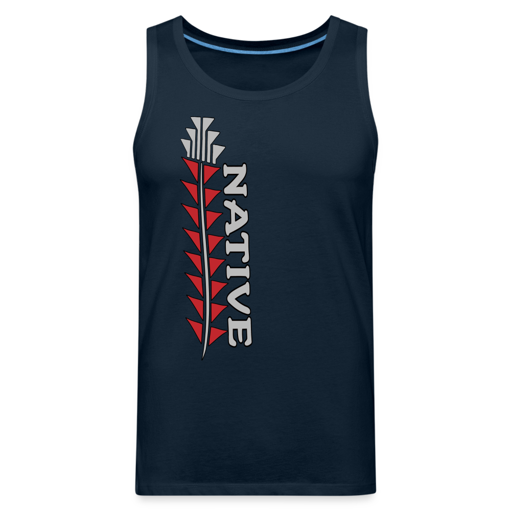 Native Men’s Premium Tank - deep navy