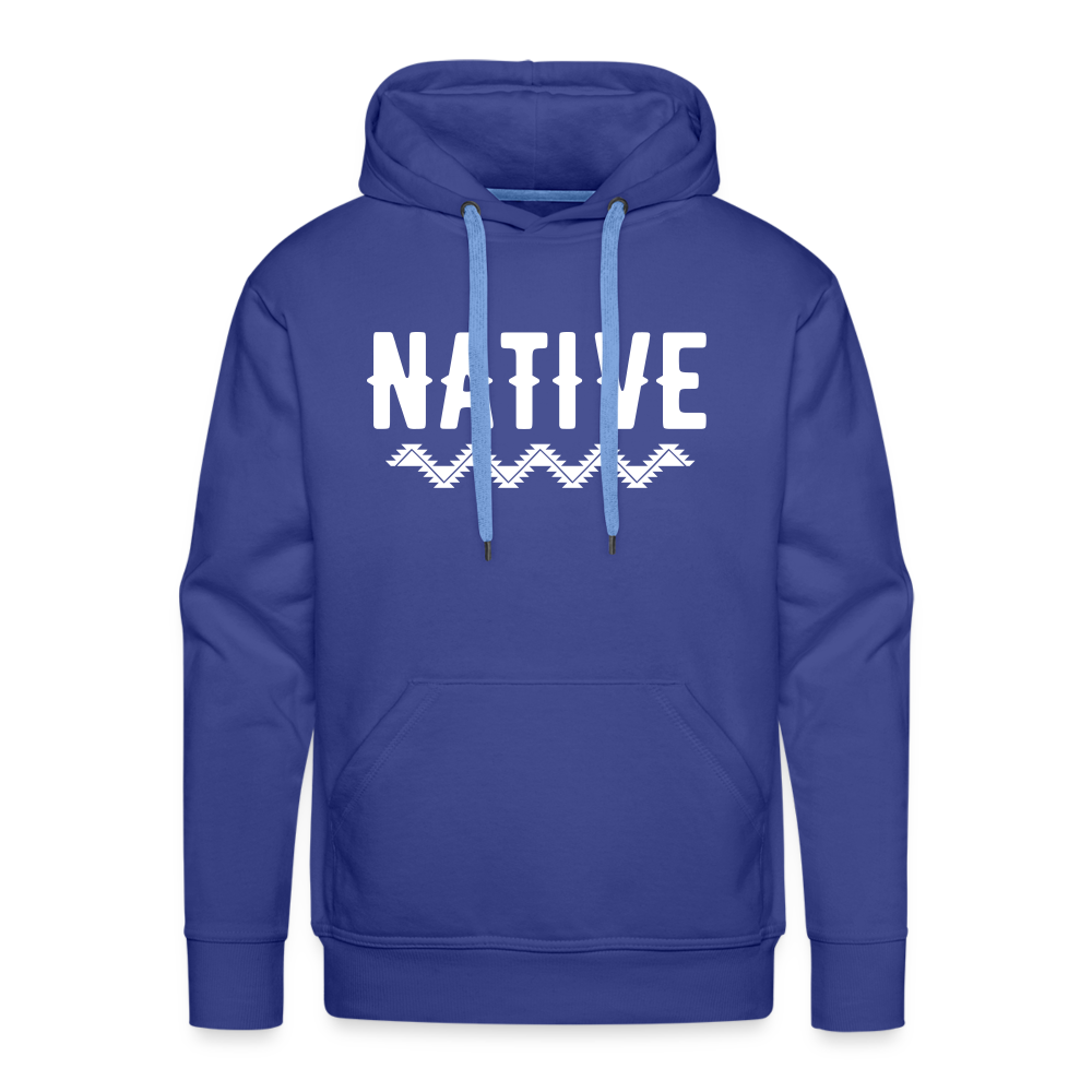 Native Men’s Premium Hoodie - royal blue