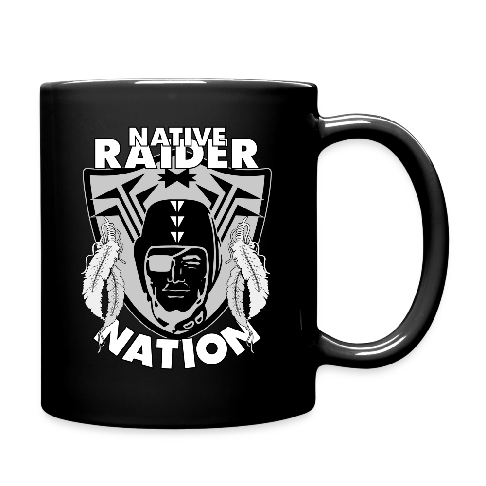 Native Raider Mug - black