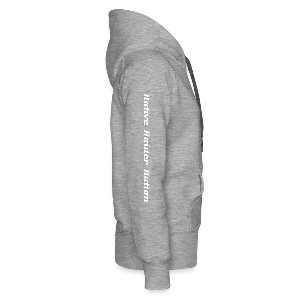 Native Raider Women’s Premium Hoodie - heather grey