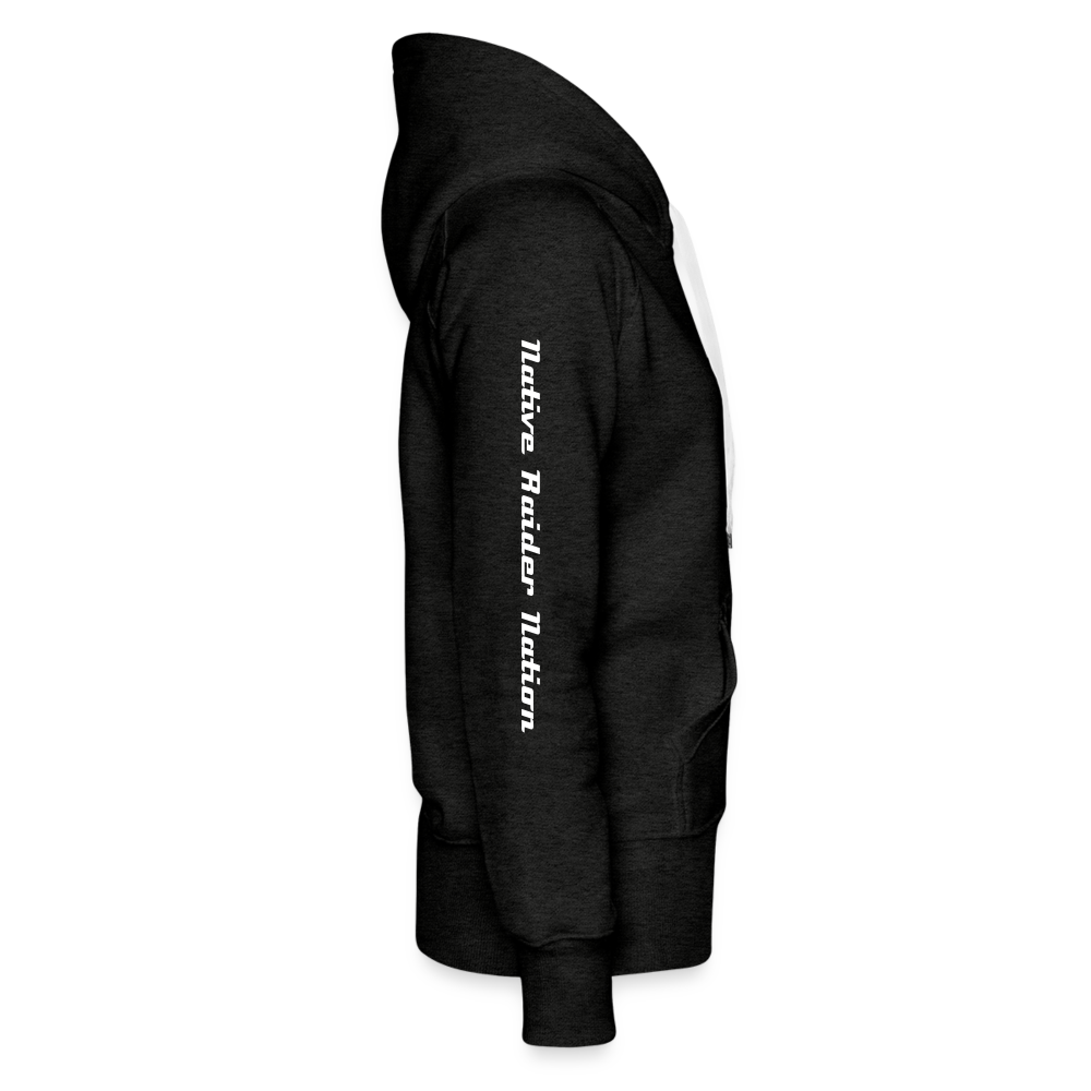 Native Raider Women’s Premium Hoodie - charcoal grey