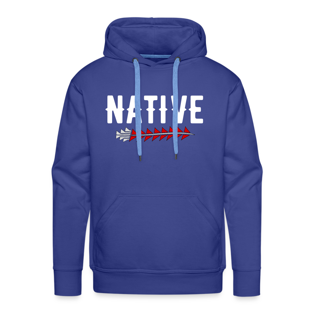 Native Sturgeon Men’s Premium Hoodie - royal blue