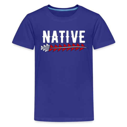 Native Sturgeon Kids' Premium T-Shirt - royal blue