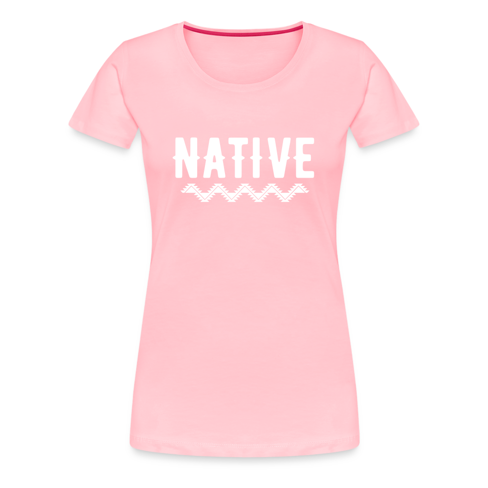 Native Women’s Premium T-Shirt - pink