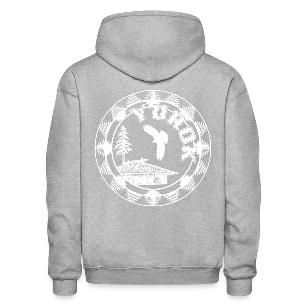 Plank House Heavy Blend Adult Hoodie - heather gray