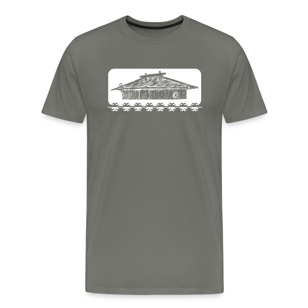 Plank House Men's Premium T-Shirt - asphalt gray