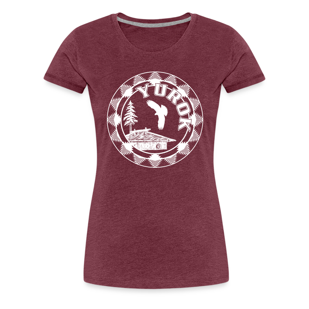 Plank House Women’s Premium T-Shirt - heather burgundy