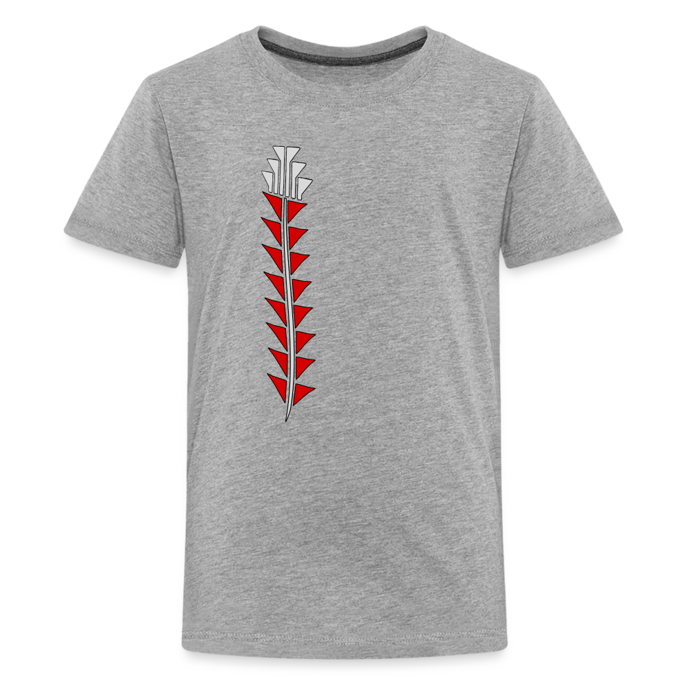 Red Sturgeon Kids' Premium T-Shirt - heather gray