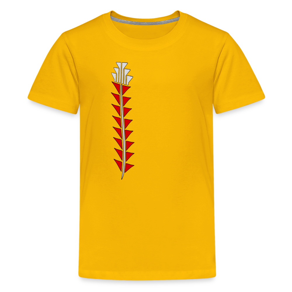Red Sturgeon Kids' Premium T-Shirt - sun yellow