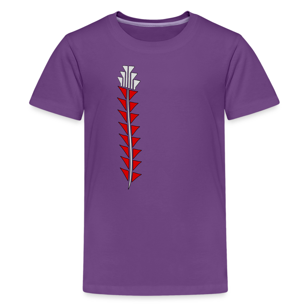 Red Sturgeon Kids' Premium T-Shirt - purple