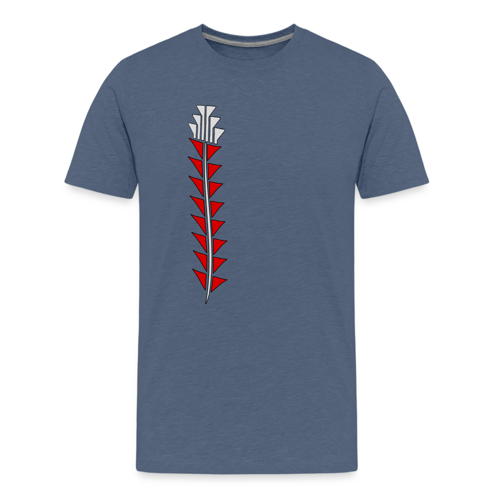 Red Sturgeon Kids' Premium T-Shirt - heather blue