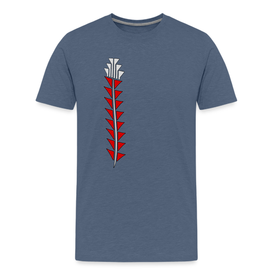 Red Sturgeon Kids' Premium T-Shirt - heather blue