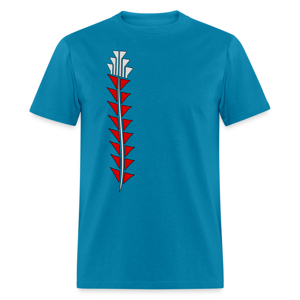 Red Sturgeon Unisex Classic T-Shirt - turquoise