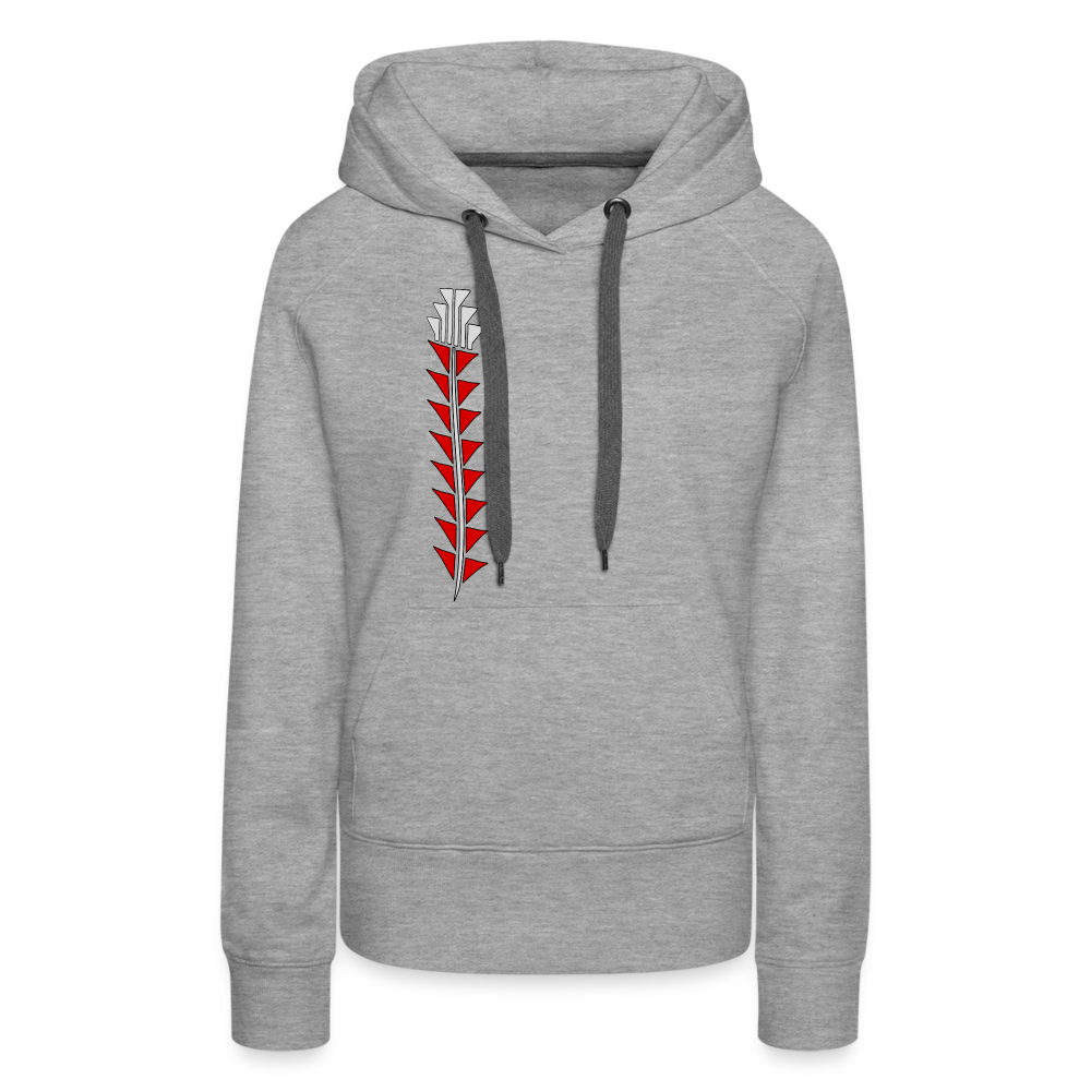Red Sturgeon Women’s Premium Hoodie - heather grey