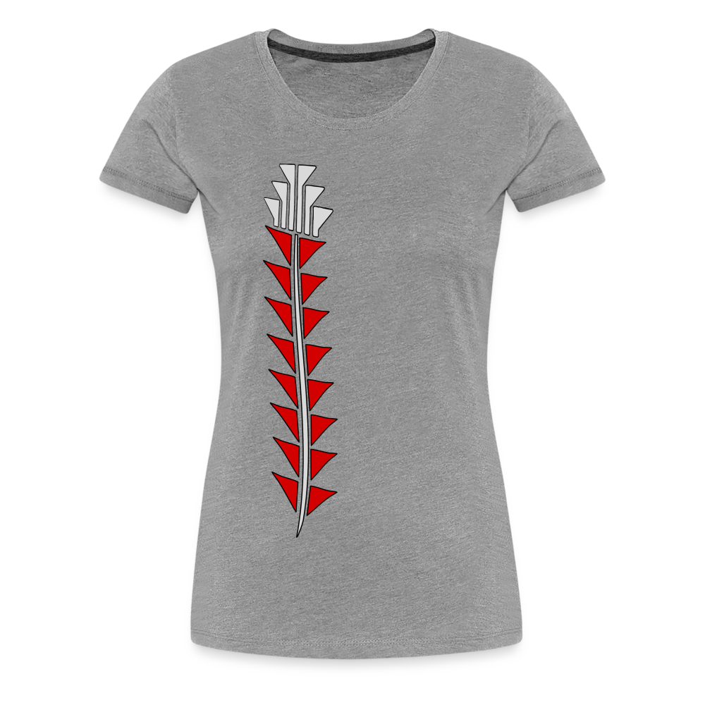 Red Sturgeon Women’s Premium T-Shirt - heather gray