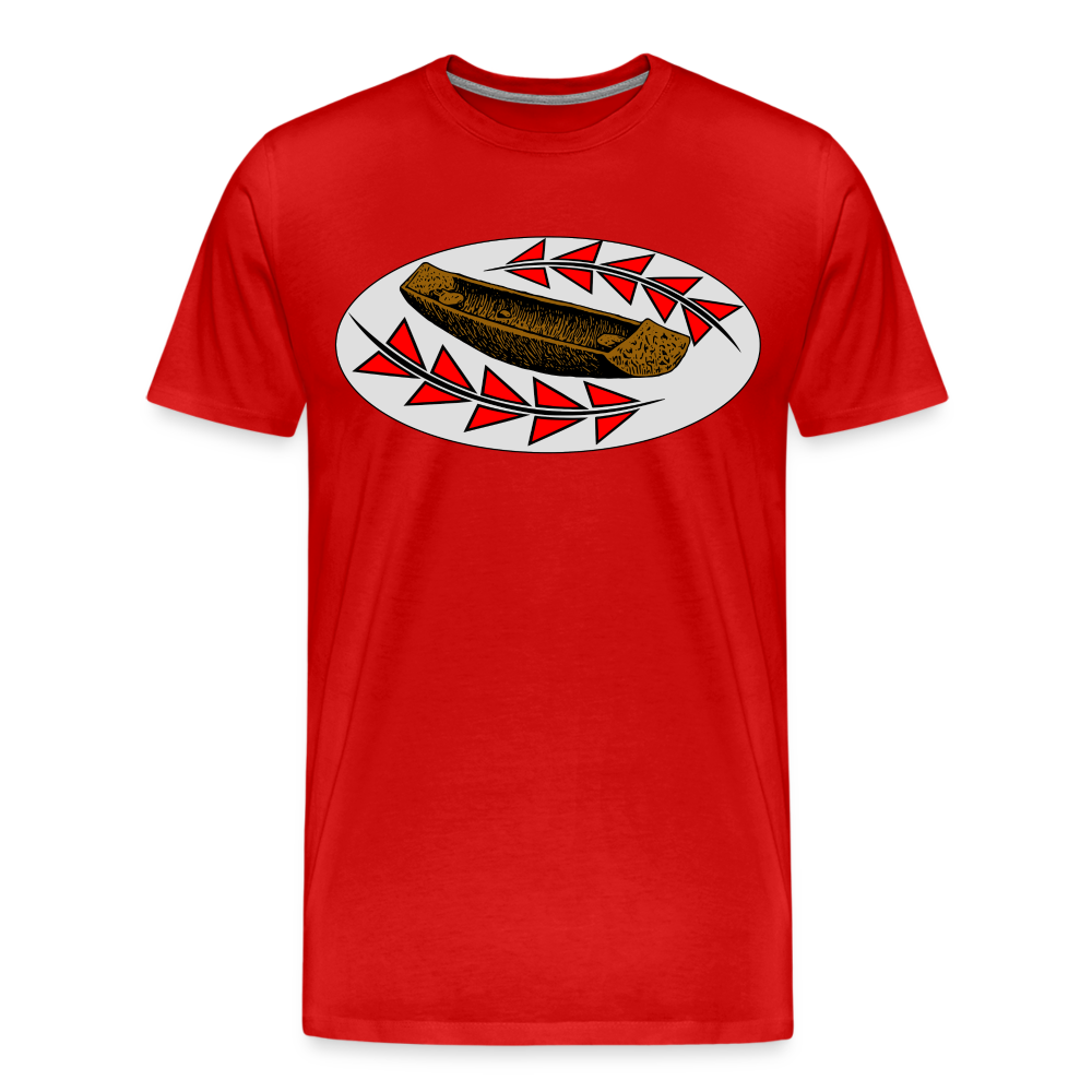 Redwood Canoe Men's Premium T-Shirt - red