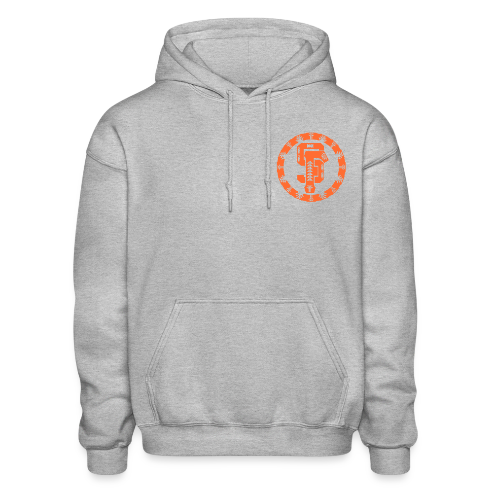 SF Native Gildan Heavy Blend Adult Hoodie - heather gray