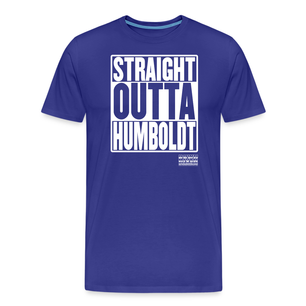 Straight Outta Humboldt Men's Premium T-Shirt - royal blue