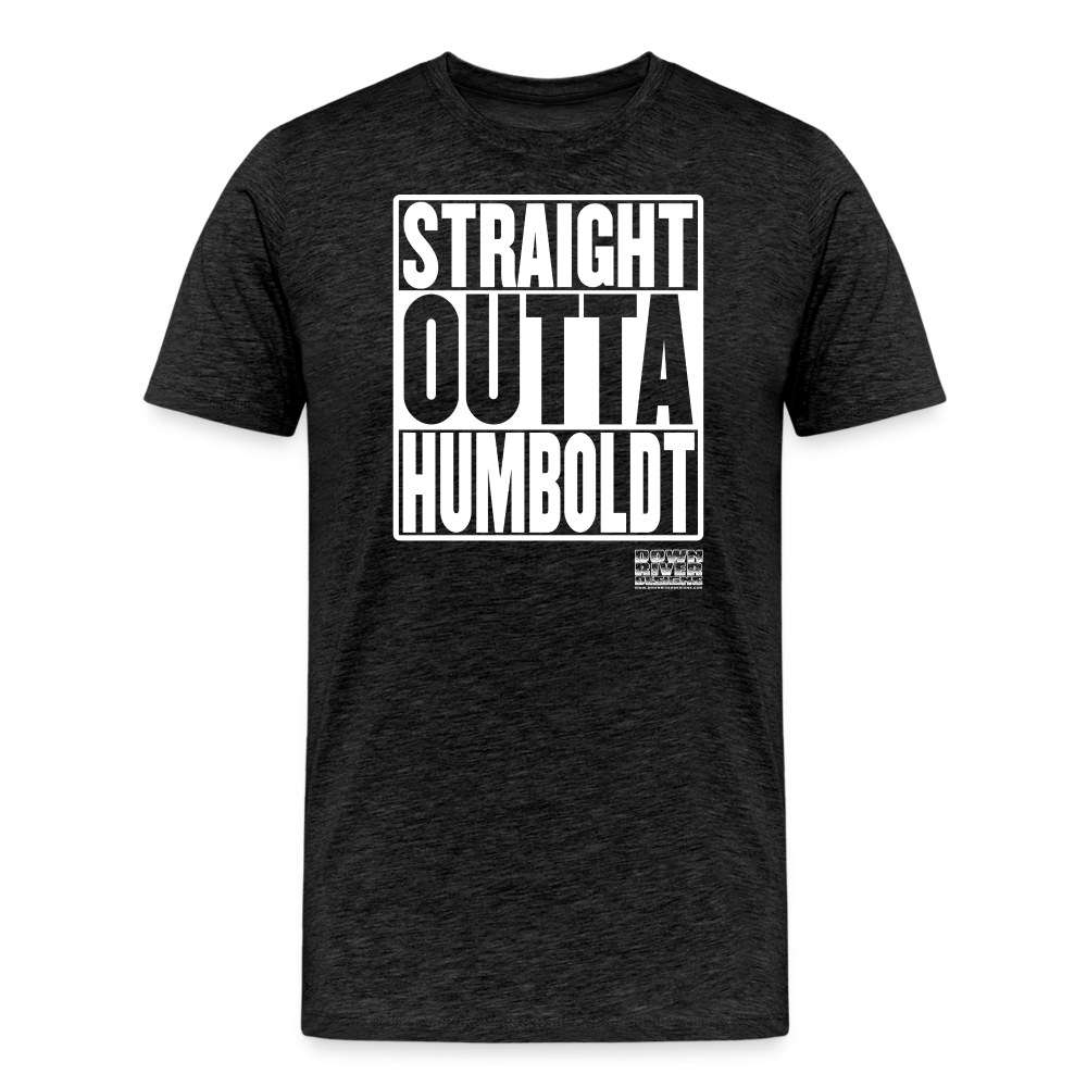 Straight Outta Humboldt Men's Premium T-Shirt - charcoal grey