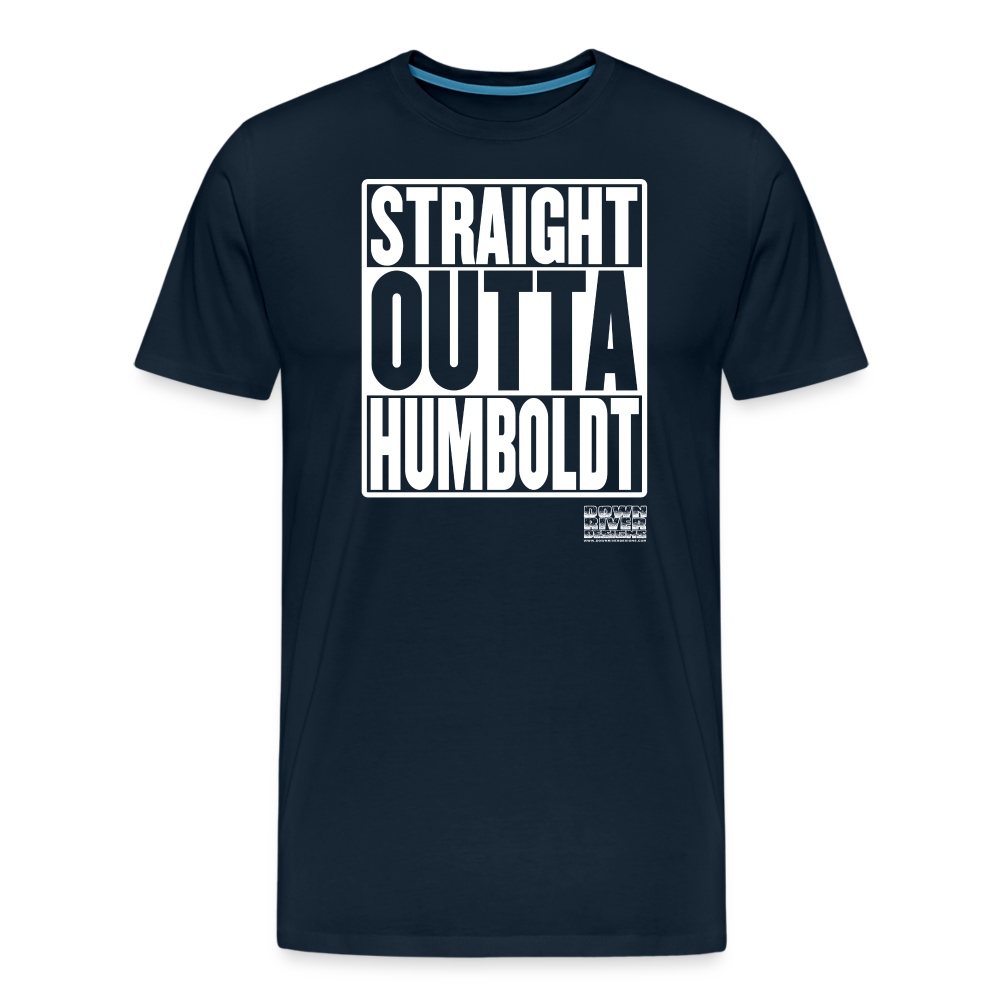 Straight Outta Humboldt Men's Premium T-Shirt - deep navy