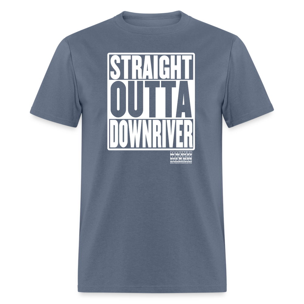 Straight Outta Downriver Unisex Classic T-Shirt - denim
