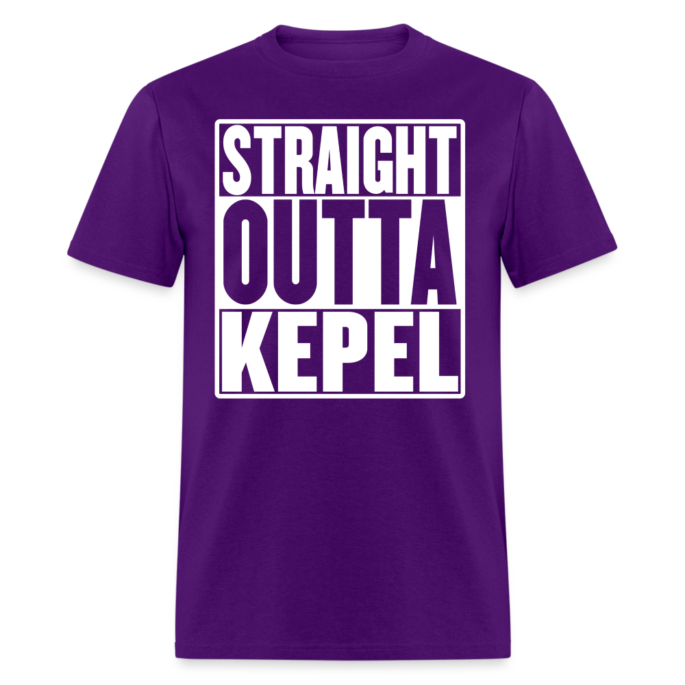 Straight Outta Kepel Unisex Classic T-Shirt - purple