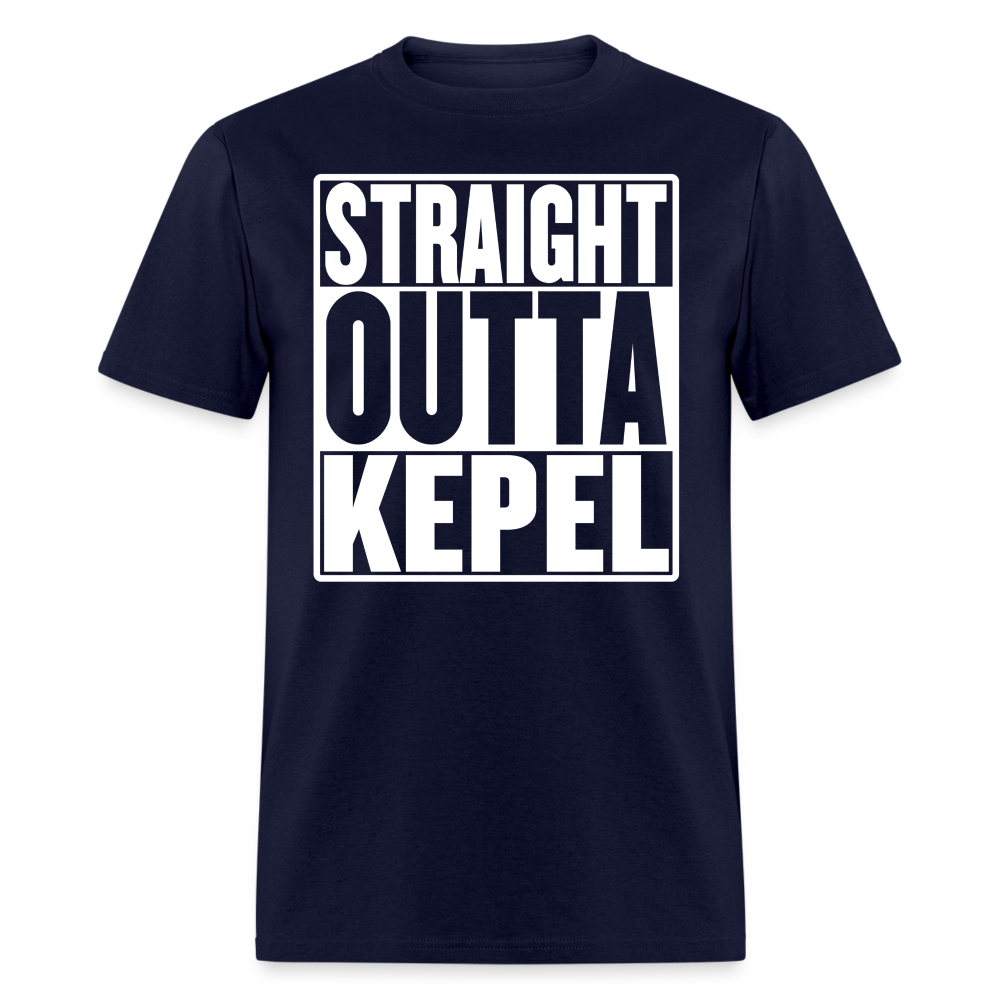 Straight Outta Kepel Unisex Classic T-Shirt - navy