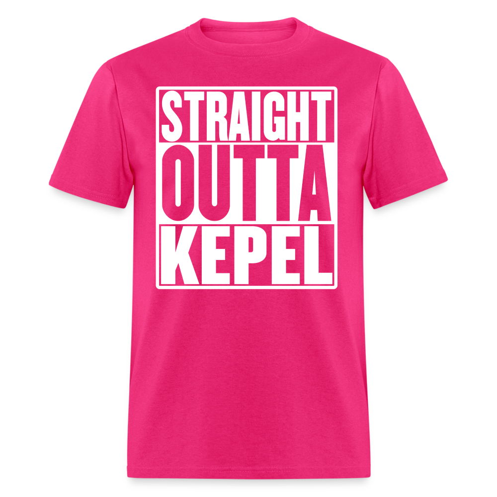 Straight Outta Kepel Unisex Classic T-Shirt - fuchsia