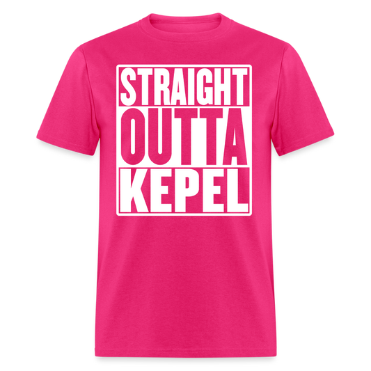 Straight Outta Kepel Unisex Classic T-Shirt - fuchsia