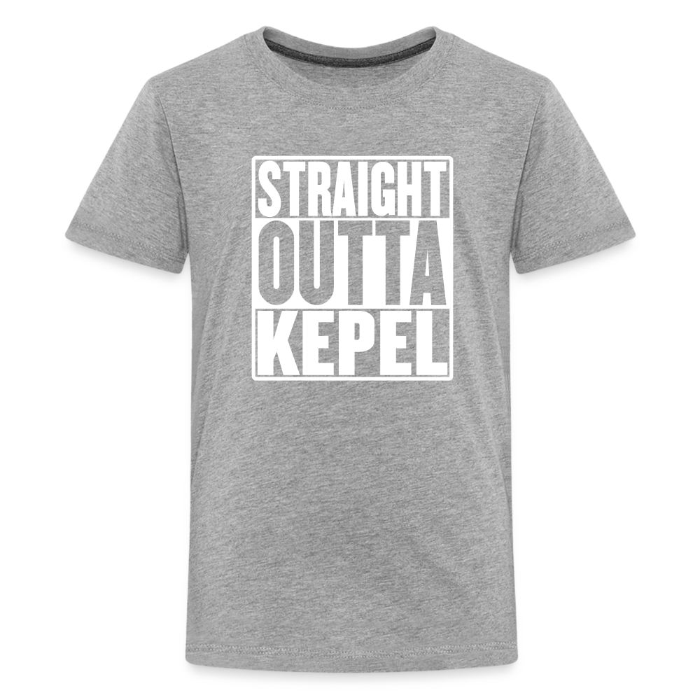 Straight Outta Kepel Kids' Premium T-Shirt - heather gray