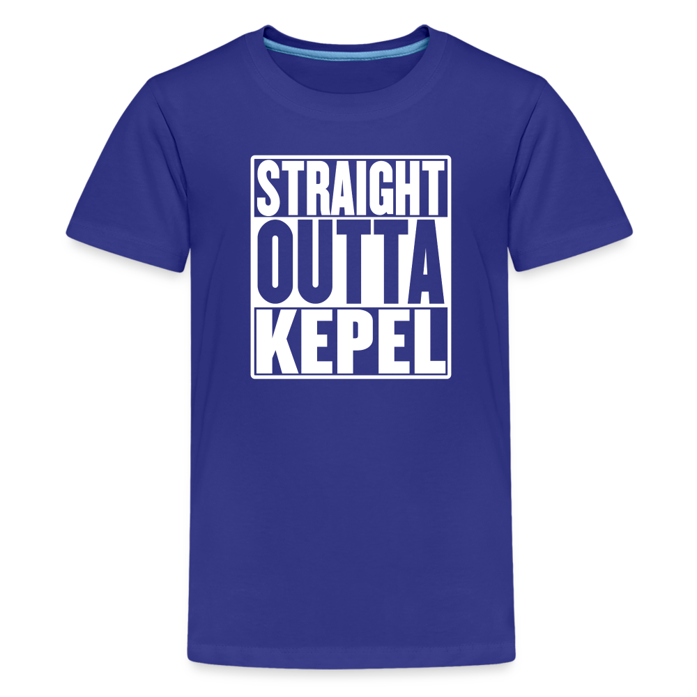 Straight Outta Kepel Kids' Premium T-Shirt - royal blue