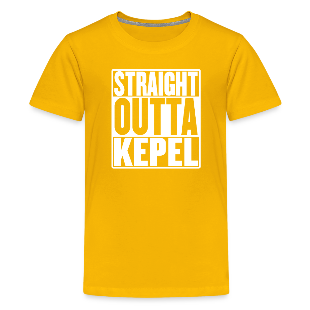 Straight Outta Kepel Kids' Premium T-Shirt - sun yellow