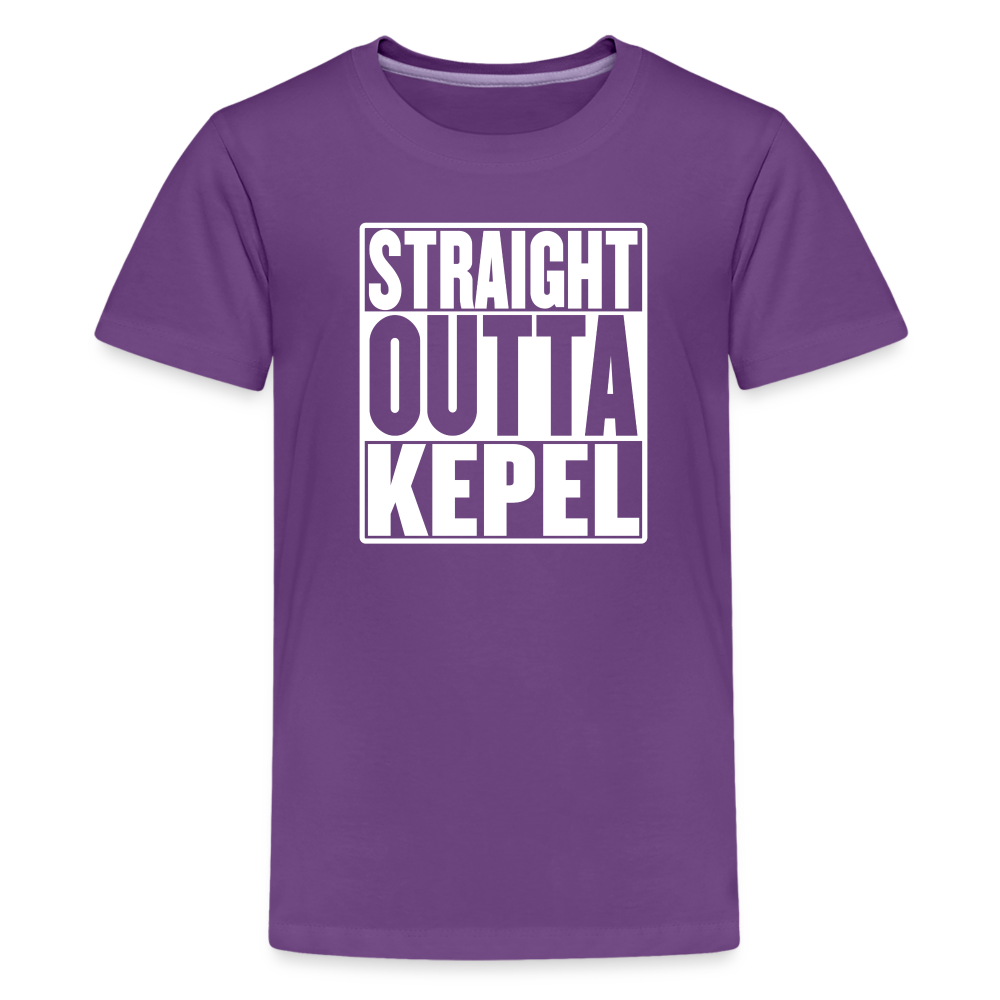 Straight Outta Kepel Kids' Premium T-Shirt - purple