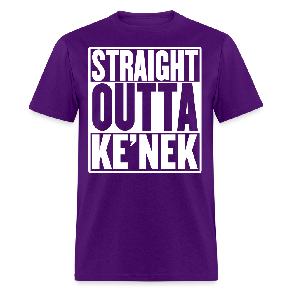 Straight Outta Ke’nek Unisex Classic T-Shirt - purple