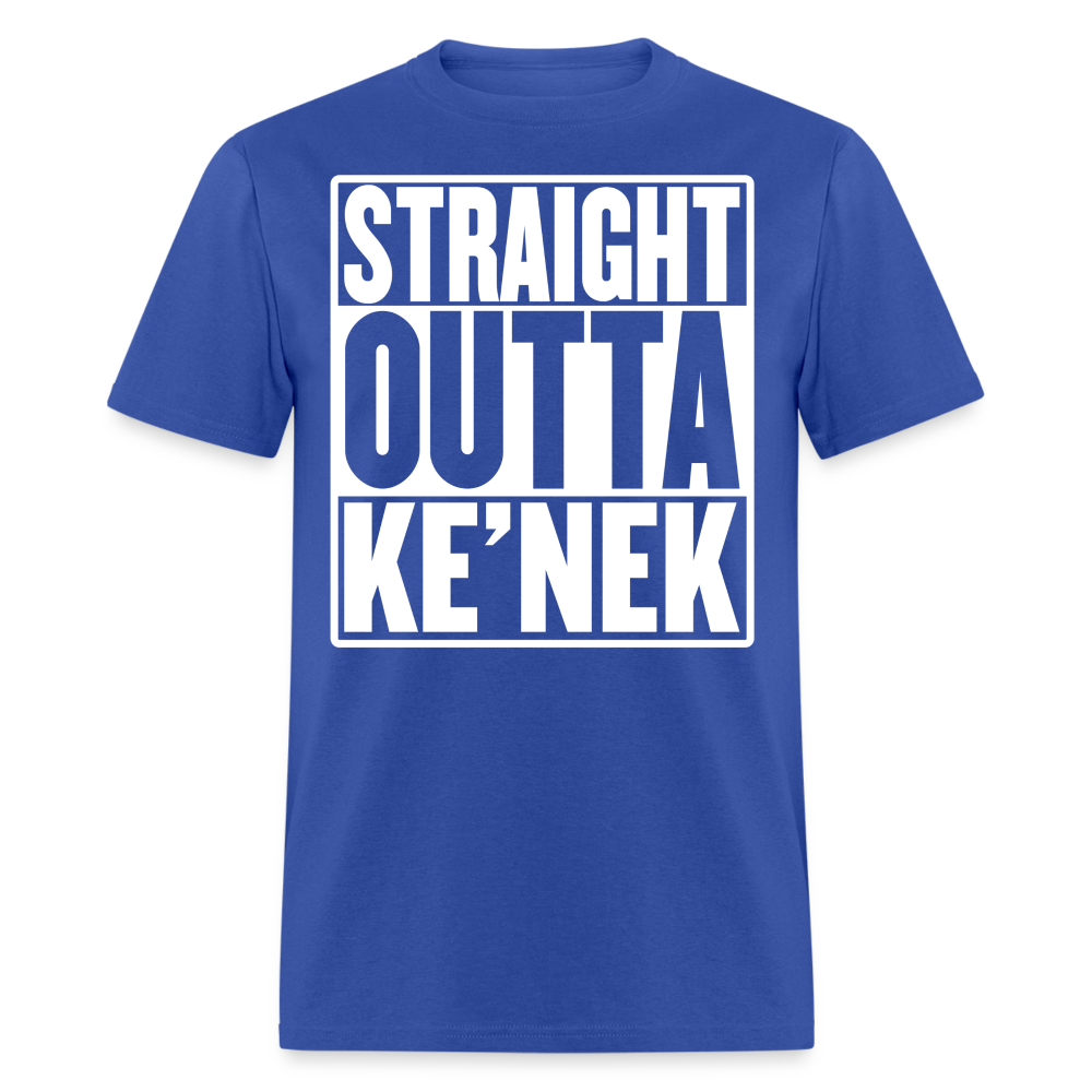 Straight Outta Ke’nek Unisex Classic T-Shirt - royal blue
