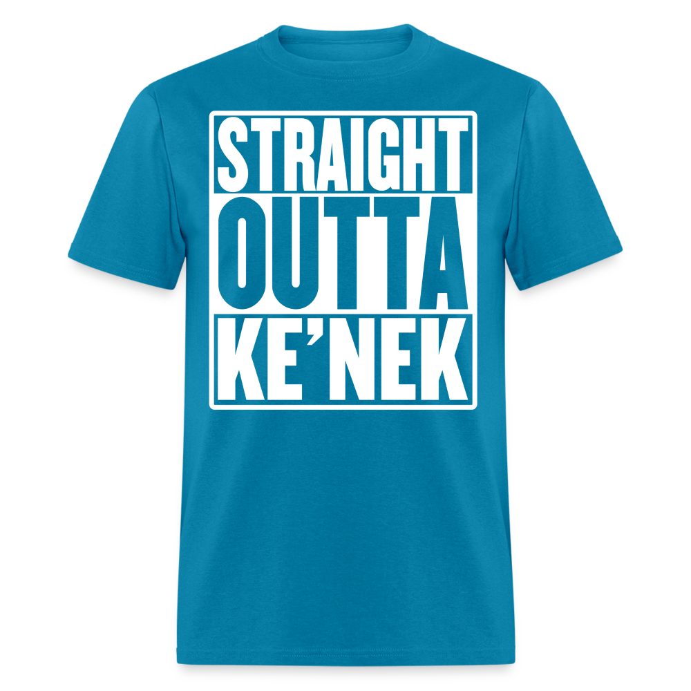 Straight Outta Ke’nek Unisex Classic T-Shirt - turquoise