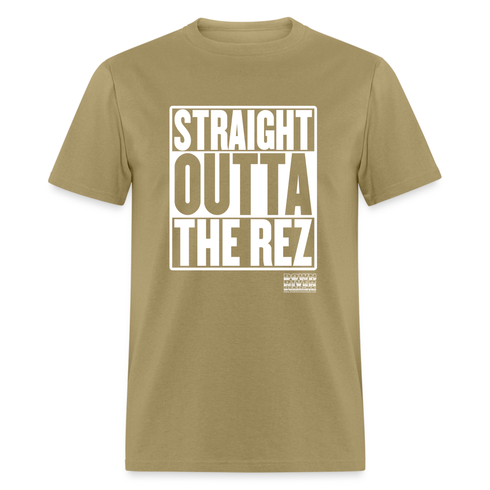 Straight Outta The Rez Unisex Classic T-Shirt - khaki