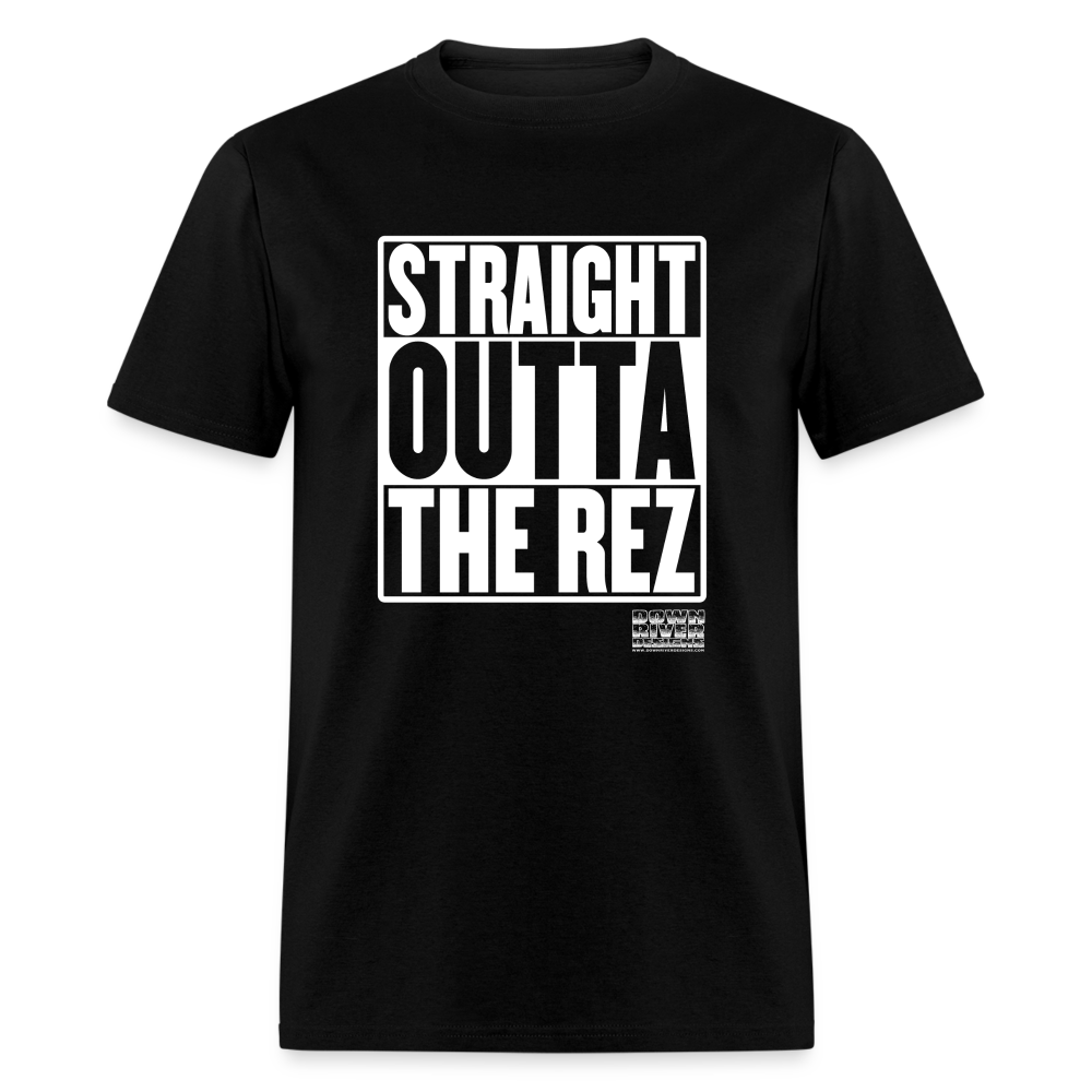 Straight Outta The Rez Unisex Classic T-Shirt - black