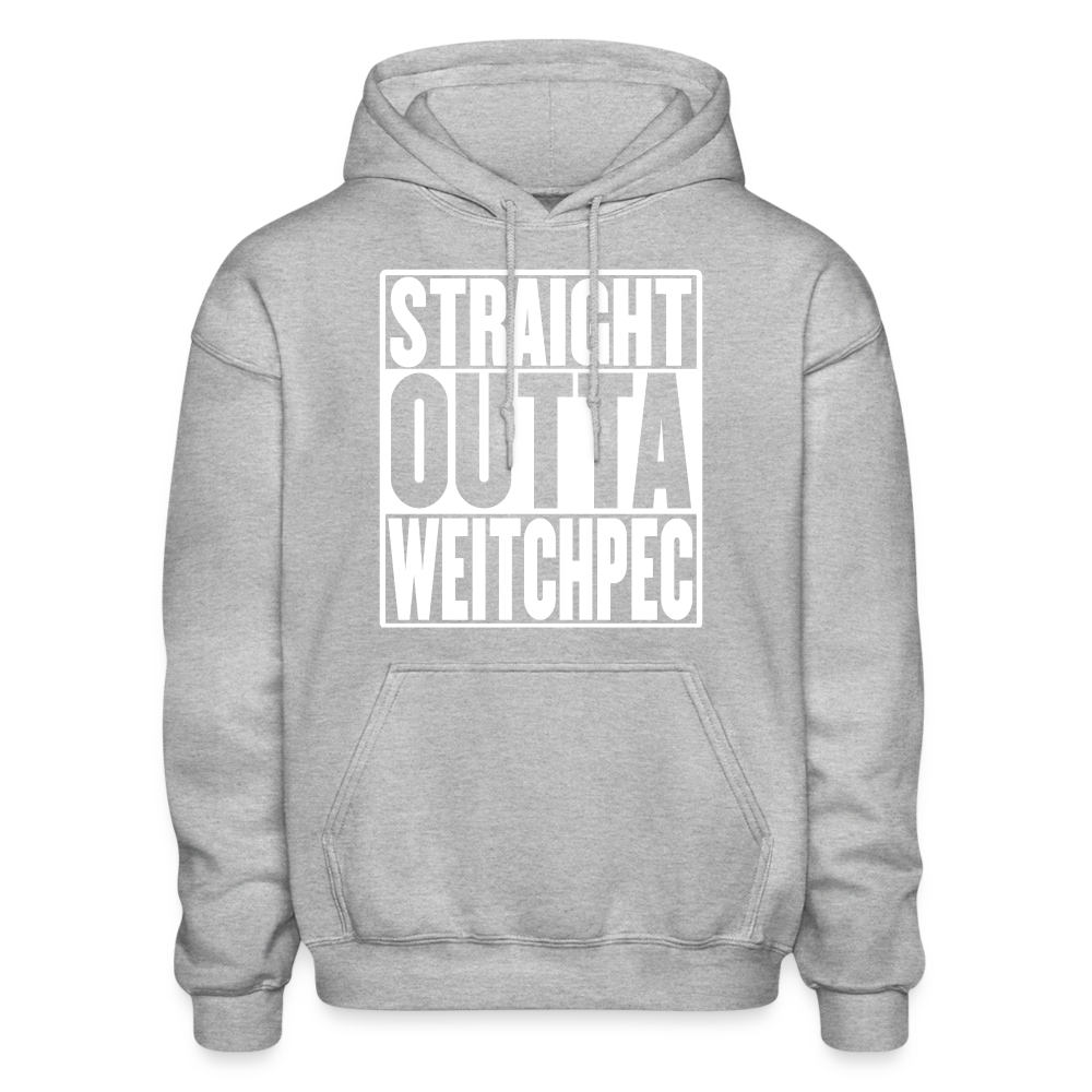 Straight Outta Weitchpec Heavy Blend Adult Hoodie - heather gray