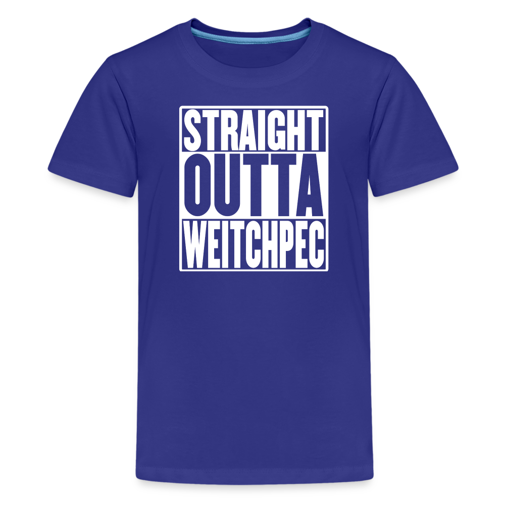 Straight Outta Weitchpec Kids' Premium T-Shirt - royal blue