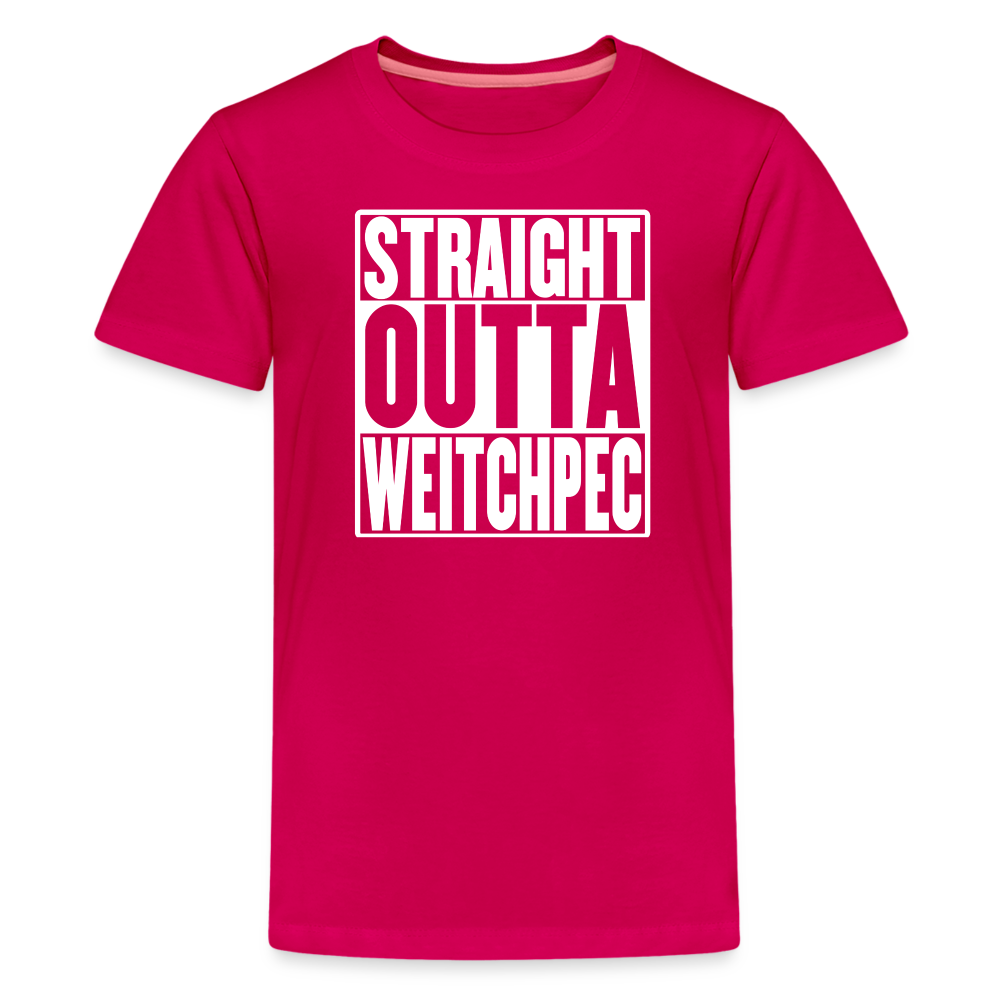 Straight Outta Weitchpec Kids' Premium T-Shirt - dark pink