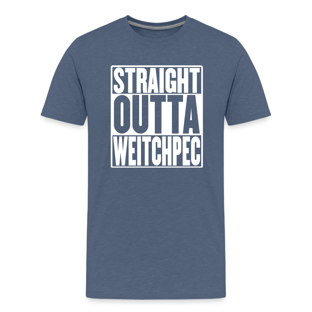 Straight Outta Weitchpec Kids' Premium T-Shirt - heather blue