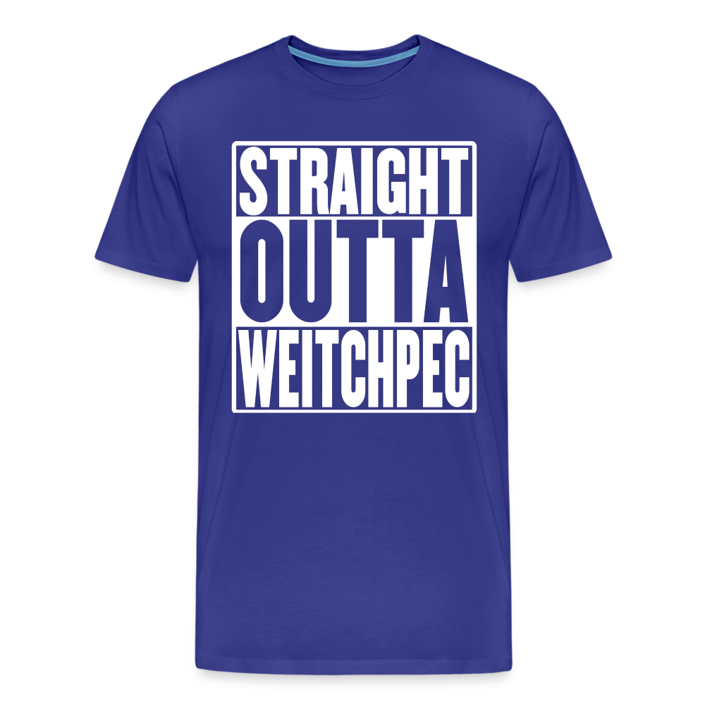 Straight Outta Weitchpec Men's Premium T-Shirt - royal blue