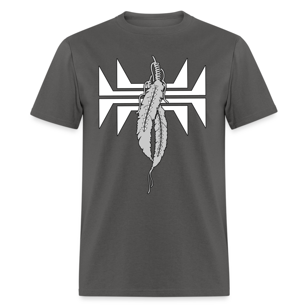 Sturgeon Feathers Classic T-Shirt - charcoal