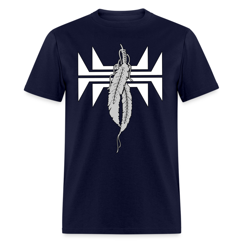 Sturgeon Feathers Classic T-Shirt - navy