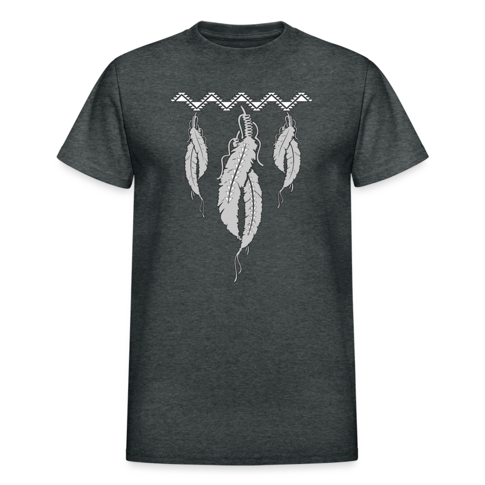 Sturgeon Feathers w Swallow Tail Ultra Cotton Adult T-Shirt - deep heather