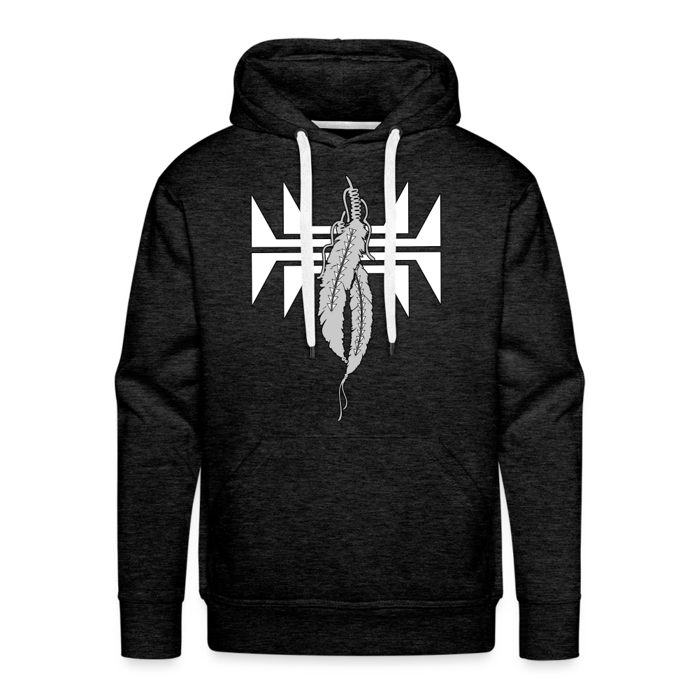 Sturgeon Feathers Men’s Premium Hoodie - charcoal grey