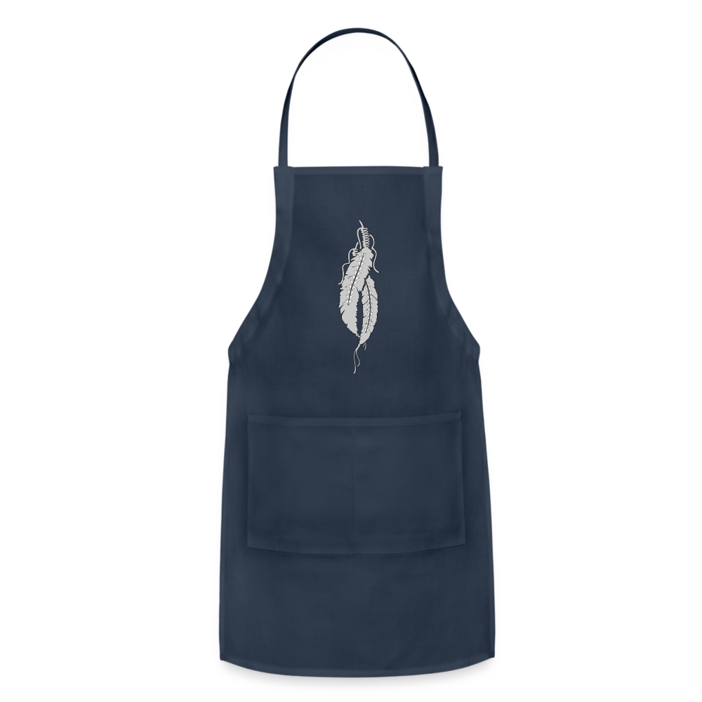 Sturgeon Feathers Women’s Apron - navy