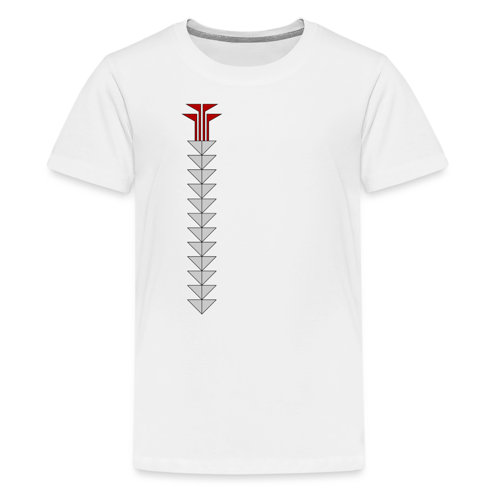 Sturgeon Side Kids' Premium T-Shirt - white